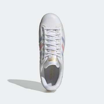 Baskets basses 'Superstar' ADIDAS ORIGINALS en blanc