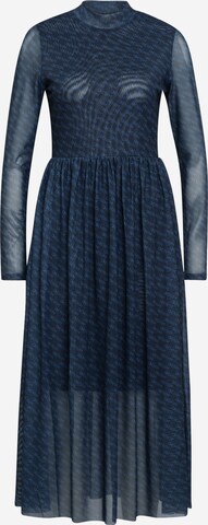 TOM TAILOR DENIM Jurk in Blauw: voorkant