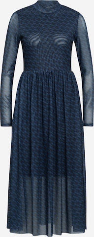 TOM TAILOR DENIM فستان بلون أزرق: الأمام