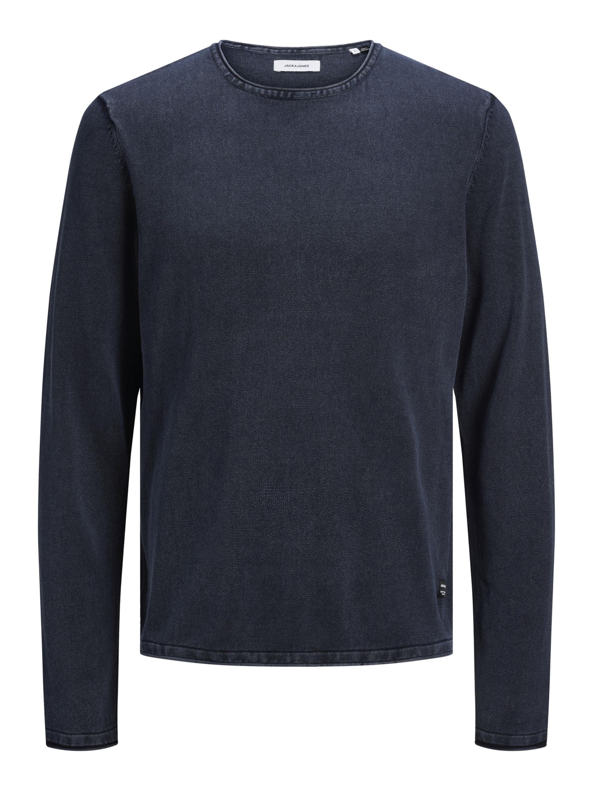 XS dydžio Megztinis 'JJLeo' iš JACK & JONES, spalva – tamsiai mėlyna, Prekių apžvalga