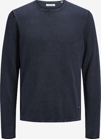 JACK & JONES Пуловер 'JJLeo' в синьо: отпред