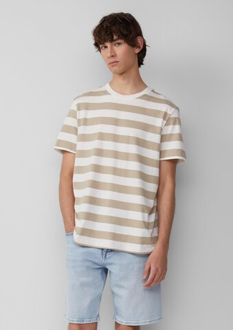 QS Shirt in Beige: front