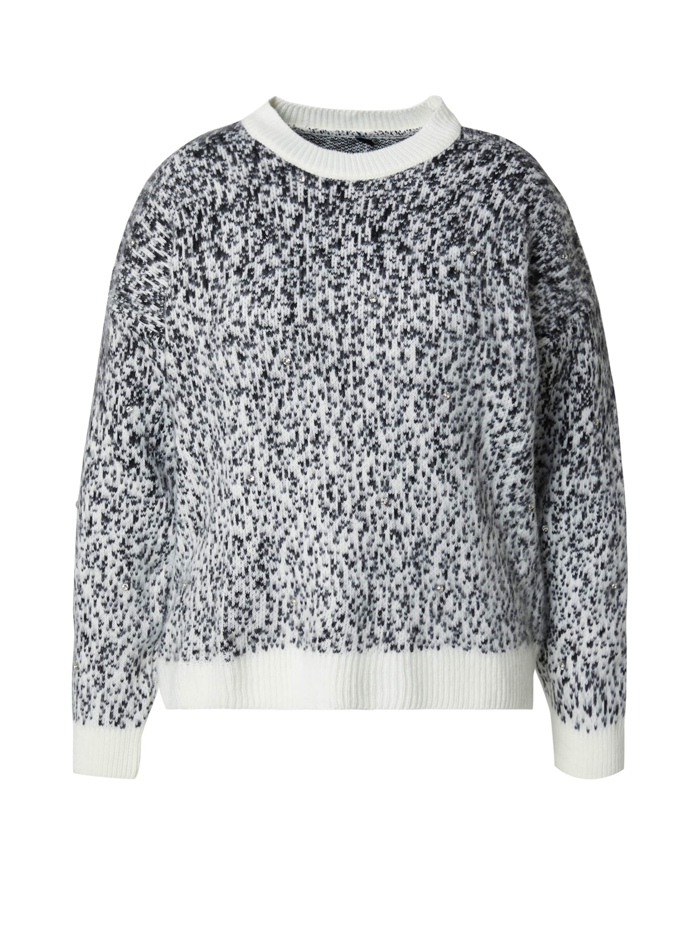 Pull-over Trendyol Curve en noir : devant