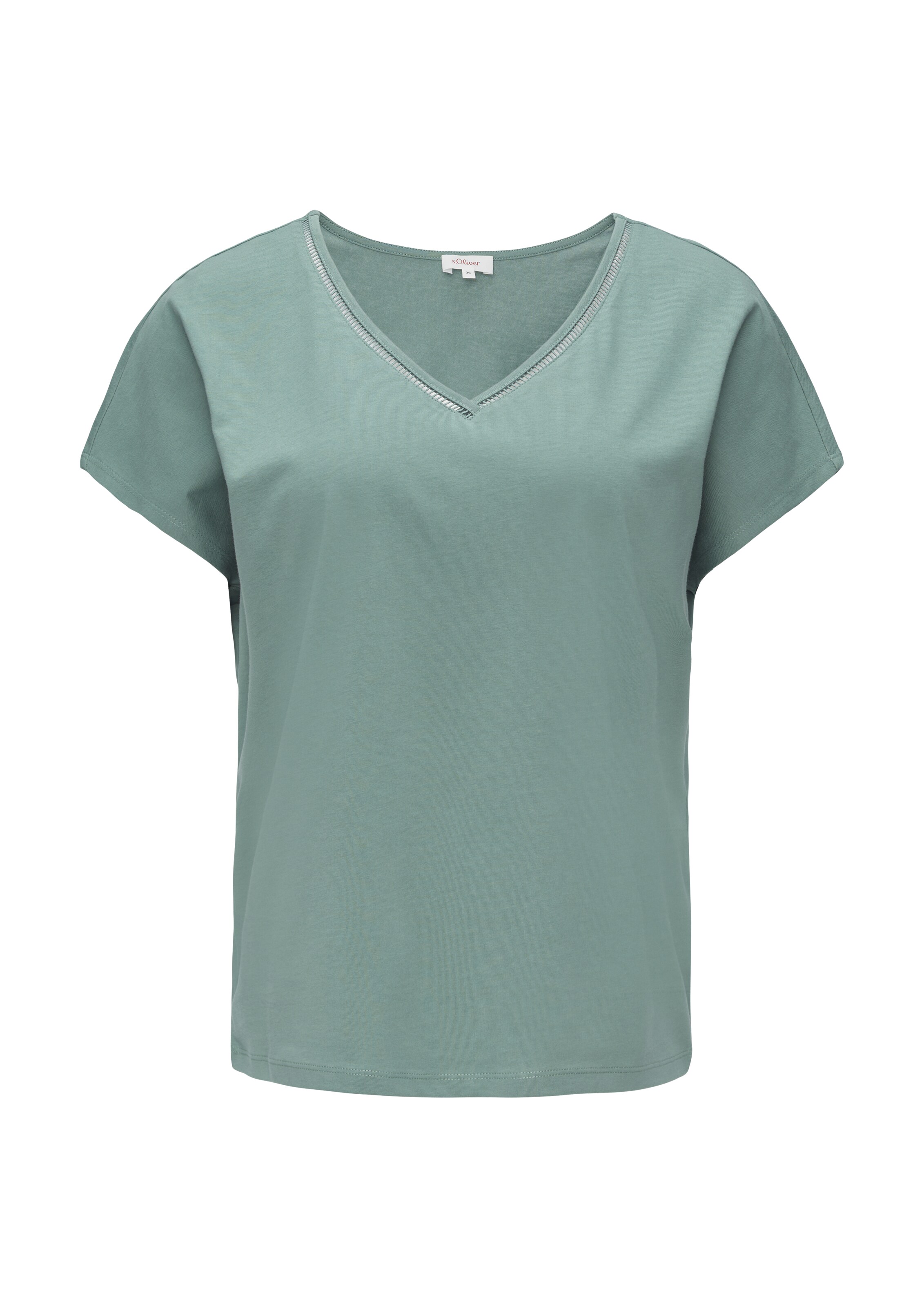 s.Oliver Shirt in Grün: Vorderseite