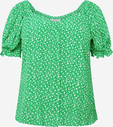 Forever New Curve Blouse 'Marisa' in Groen: voorkant