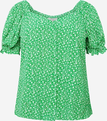 Forever New Curve Blouse 'Marisa' in Groen: voorkant