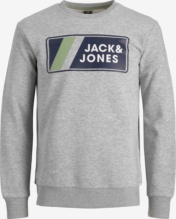 JACK & JONES Sweatshirt 'JAKE' in Grau: predná strana