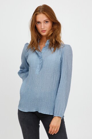 b.young Blouse 'BYFASANA' in Blue: front