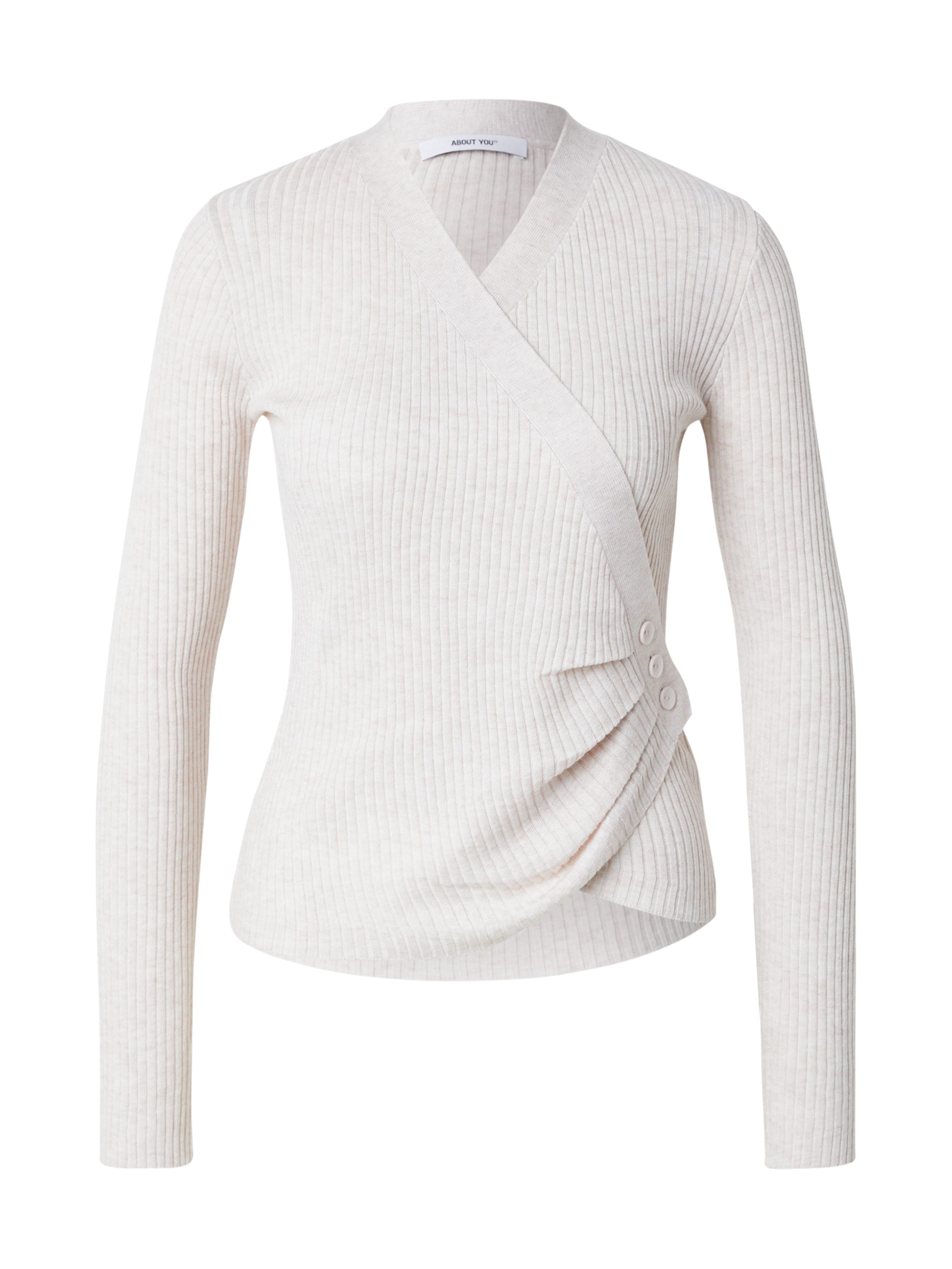 Pull-over 'Ina' ABOUT YOU en beige : devant
