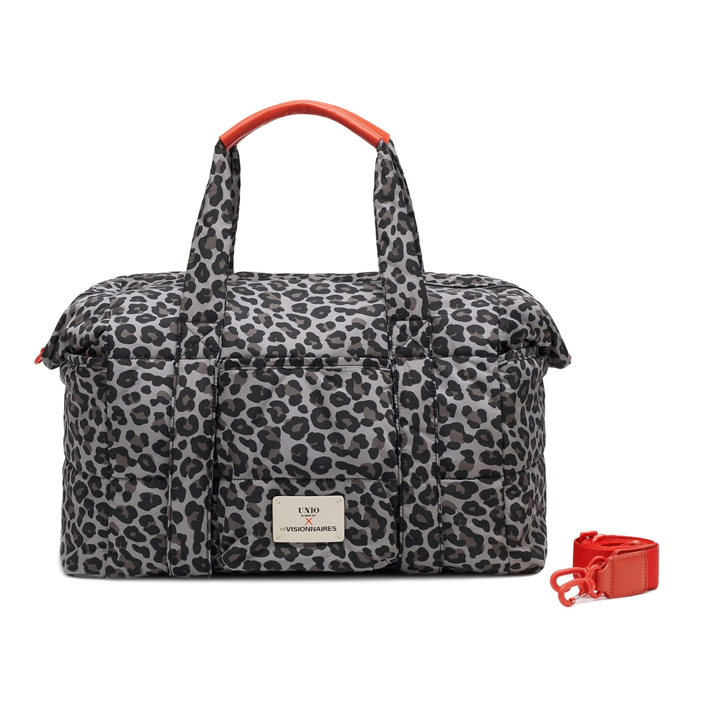 Les Visionnaires Weekend bag 'Unio' in Grey: front