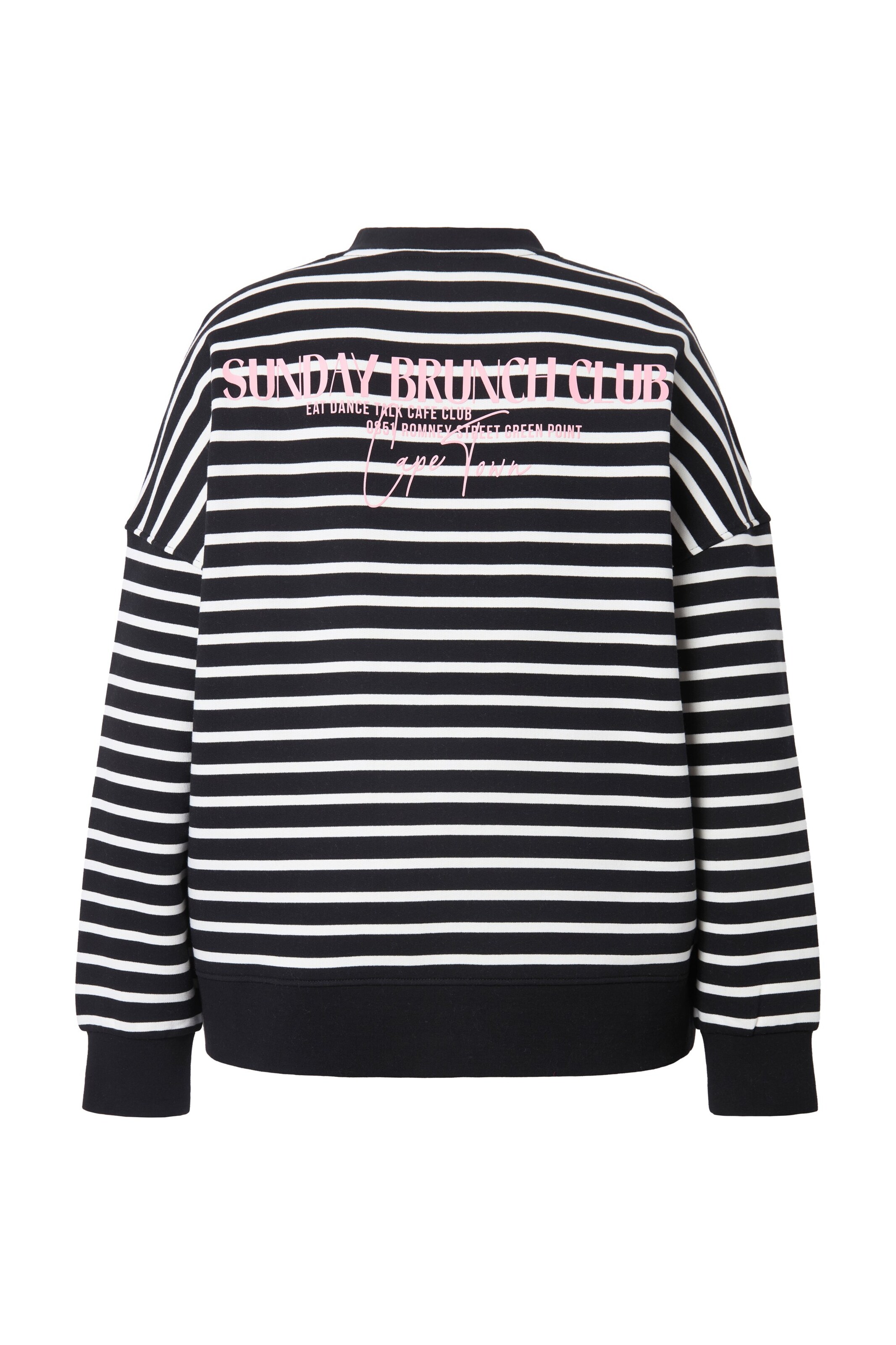 Studio Untold Sweatshirt in Zwart: voorkant