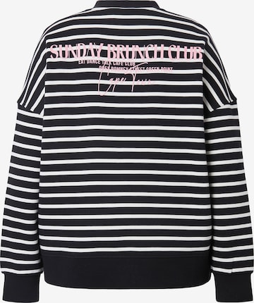 Studio Untold Sweatshirt in Zwart: voorkant