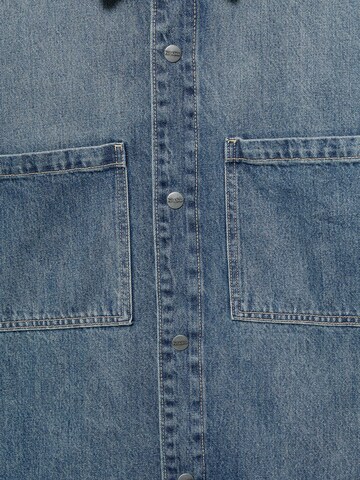 Fit confort Chemise Pull&Bear en bleu