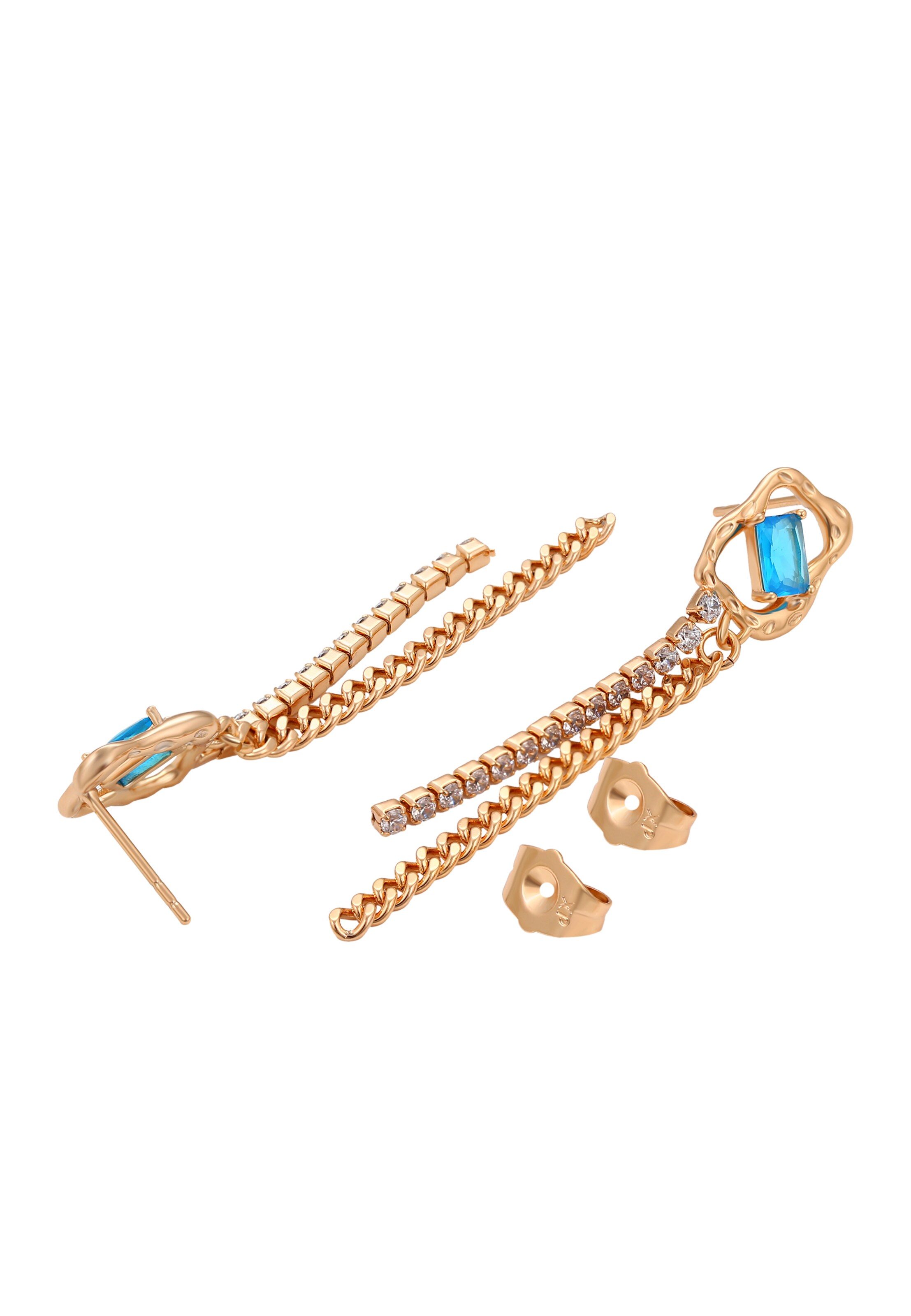 Boucles d'oreilles faina en or