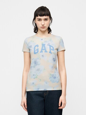 GAP Футболка 'CLASSIC' в Бежевый: спереди