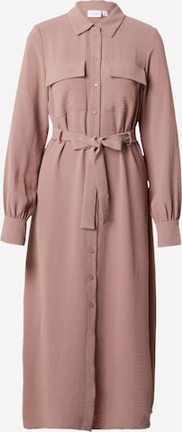 VILA Sukienka koszulowa 'RELLA' w kolorze fioletowy: przód