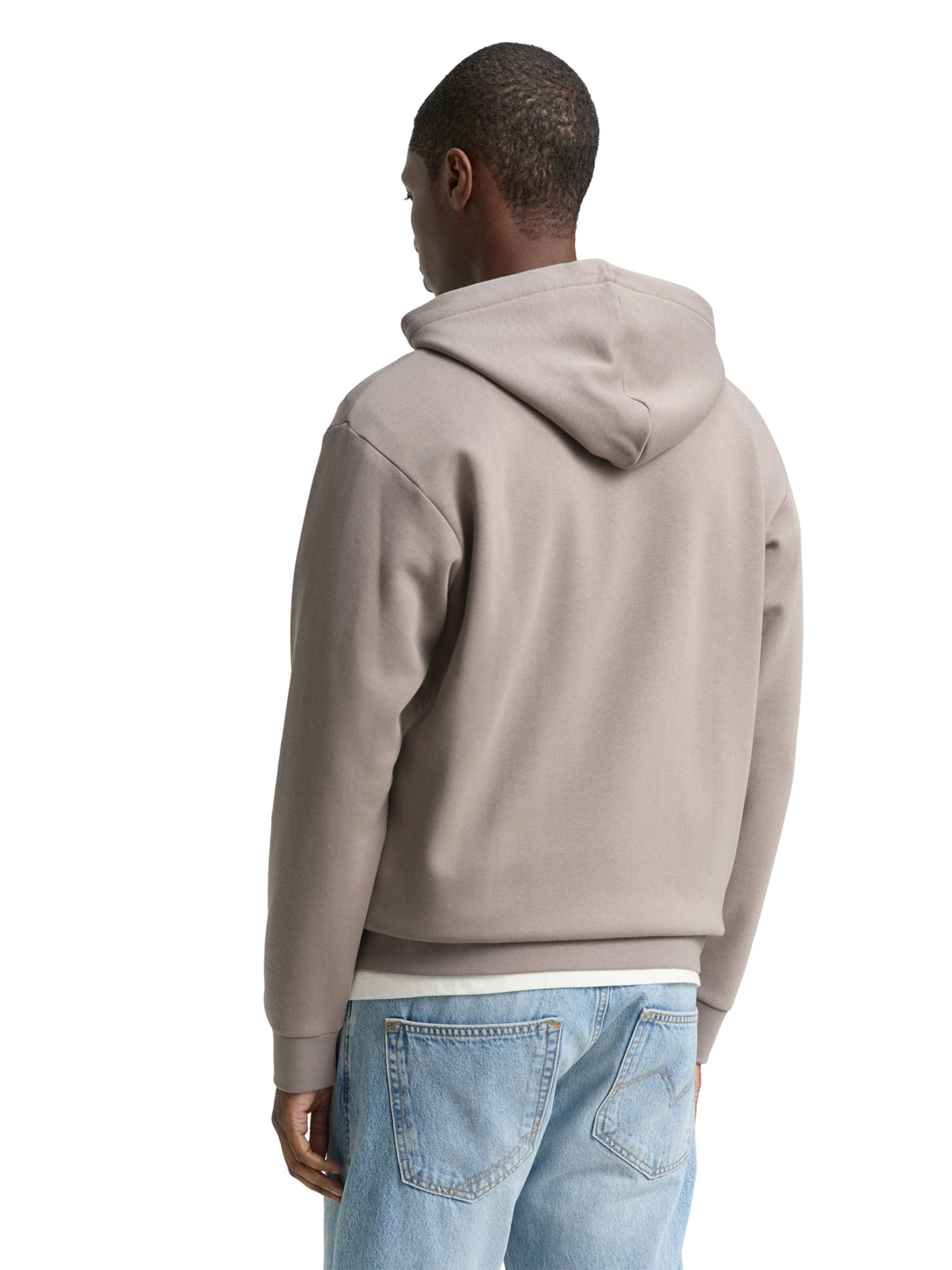 TOM TAILOR DENIM Кофта на молнии в Коричневый