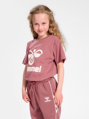 Hummel Sportshirt 'Tres' in Lila