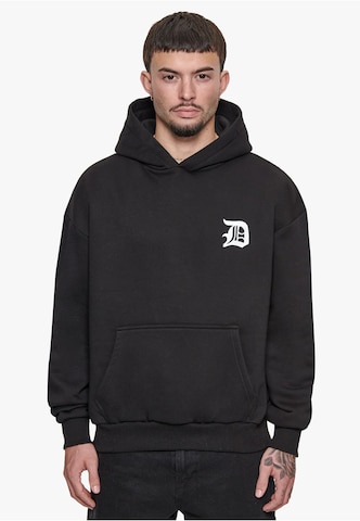 Dropsize Sweatshirt in Schwarz: Vorderseite