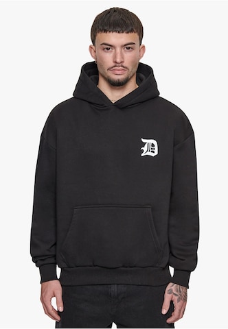 Dropsize - Sudadera en negro: frente