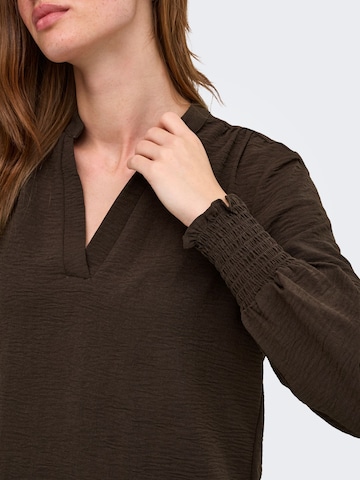 ONLY - Blusa 'ONLMette' em castanho
