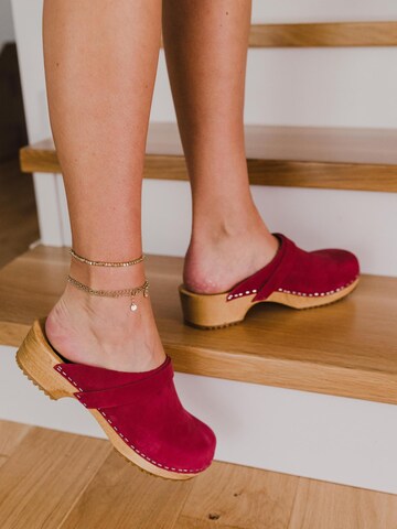 Vollsjö Clogs '125-901S-D' in Red