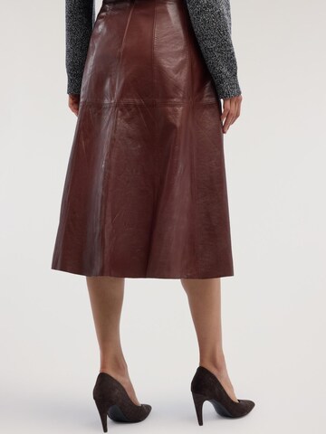 Gonna di Trussardi in marrone