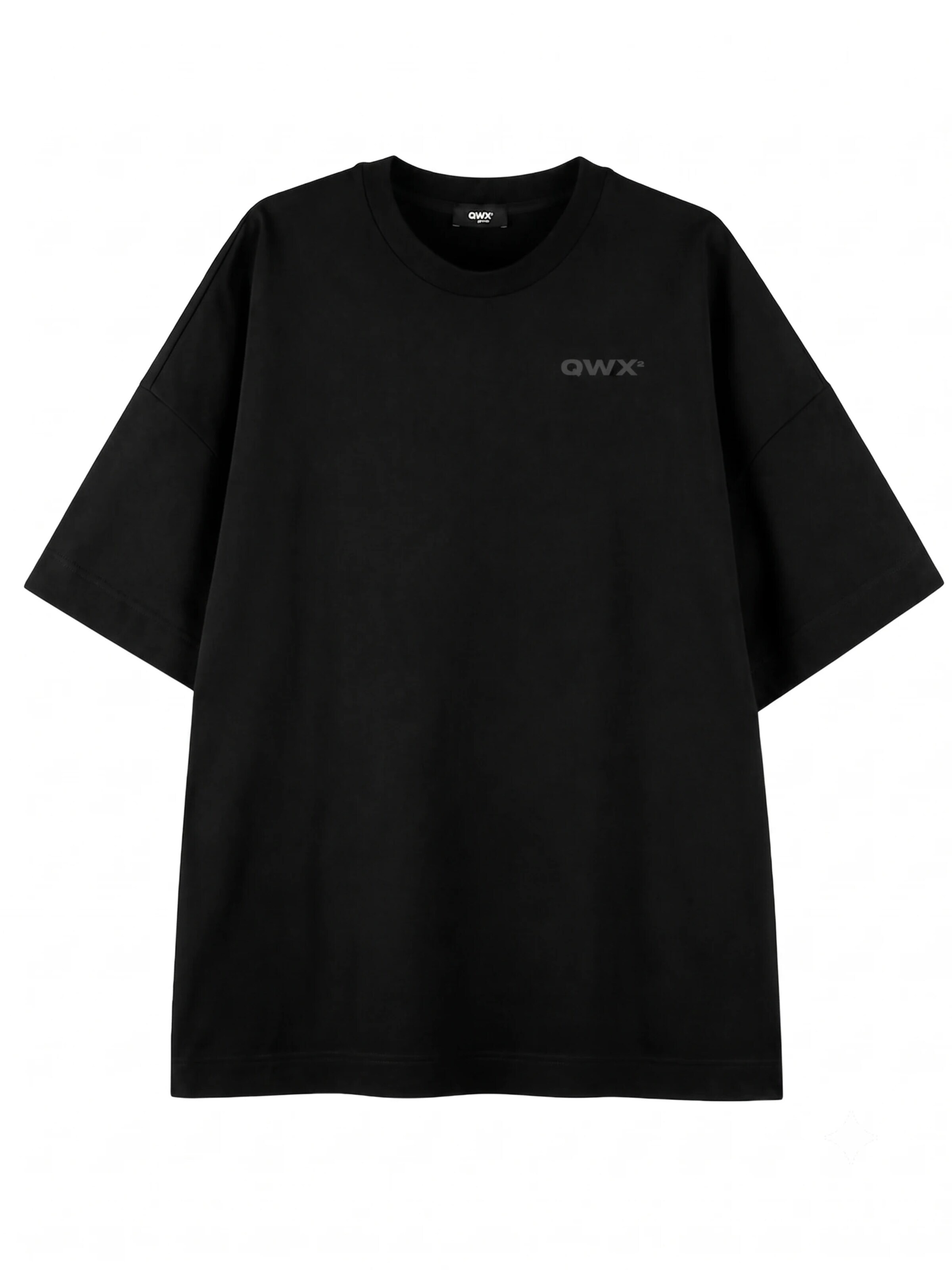 QWX2 - Camiseta talla grande 'Wolf Hunter' en negro