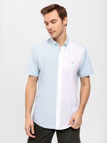 By Diess Collection Regular fit Button Up Shirt in Green