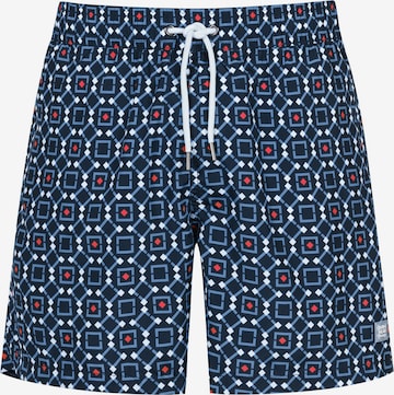 Shorts de bain 'Serie Tile' Mey en bleu : devant