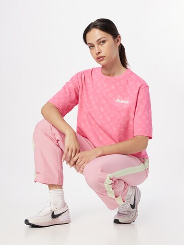 Tricou funcțional 'Aletha' de la GUESS pe roz