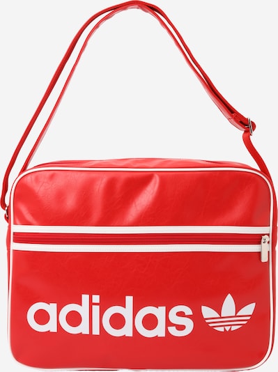 ADIDAS ORIGINALS Lähettilaukku 'OG Airliner' koossa One Size värissä punainen / valkoinen, Tuotenäkymä