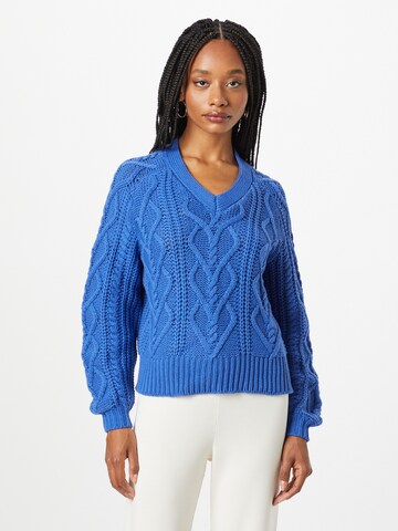 Y.A.S Sweater in Blue: front