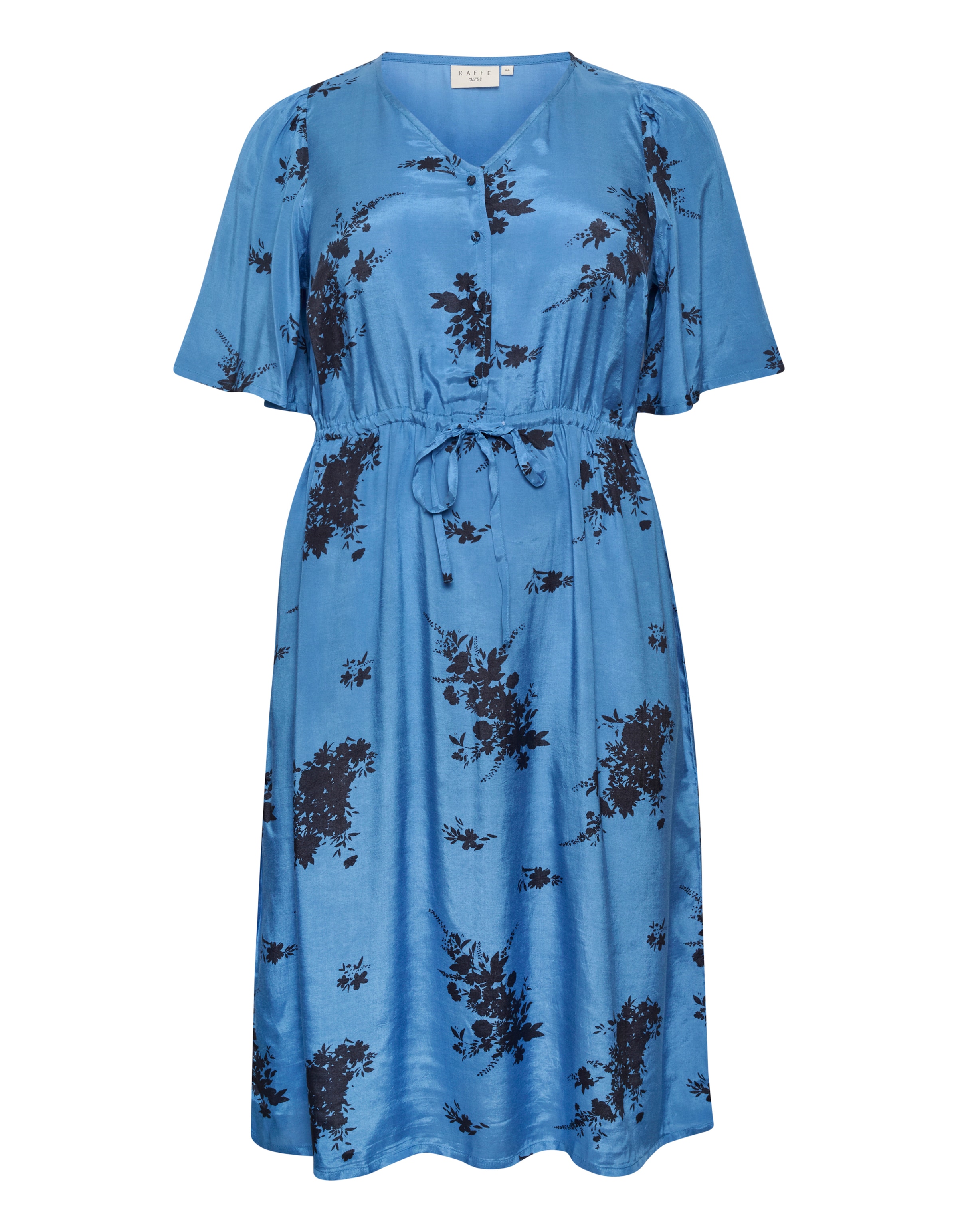KAFFE CURVE Kleit 'Ganja', värv sinine: eest vaates