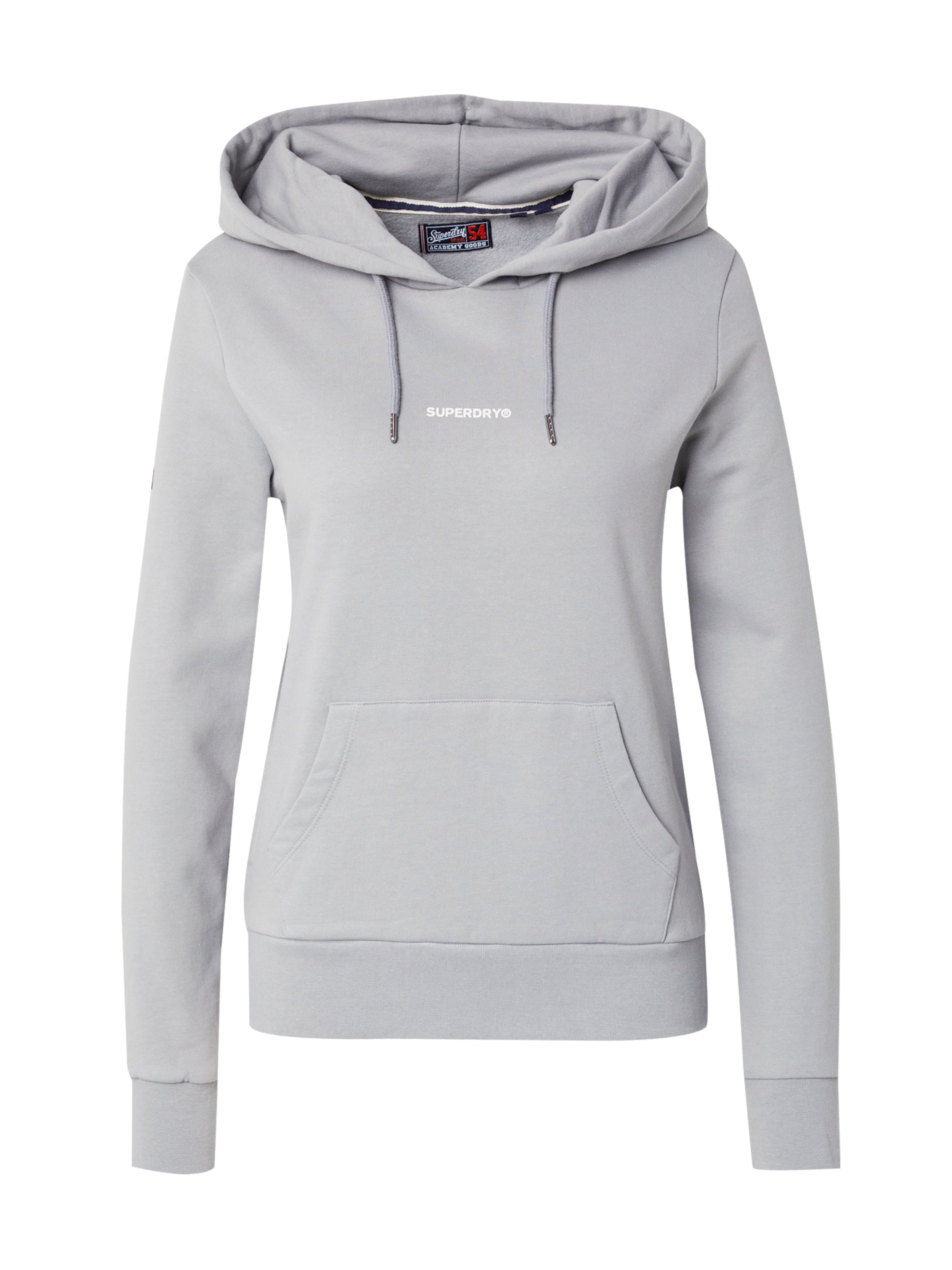 Superdry Свитшот в Серый: спереди