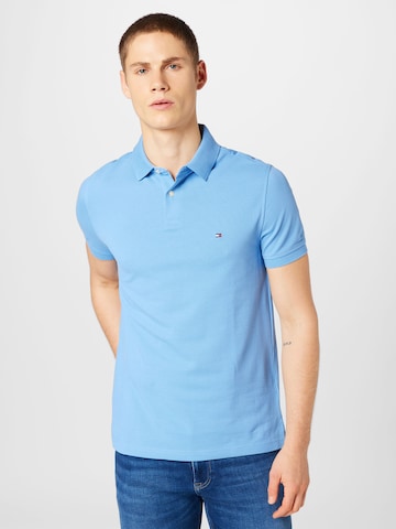 TOMMY HILFIGER Poloshirt in Blau: predná strana