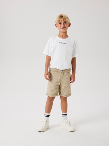regular Pantaloni 'NKMSILAS ISAK' di NAME IT in beige: frontale