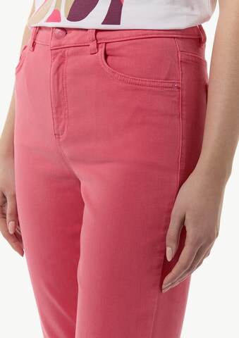 comma casual identity Flared Trousers in Pink