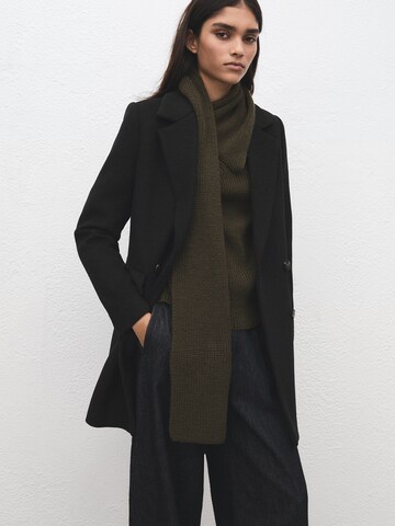 MANGO Between-seasons coat 'DALI' in Black: front