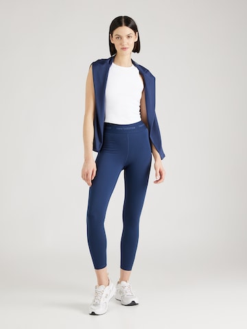 new balance Skinny Športne hlače 'Sleek 25' | modra barva
