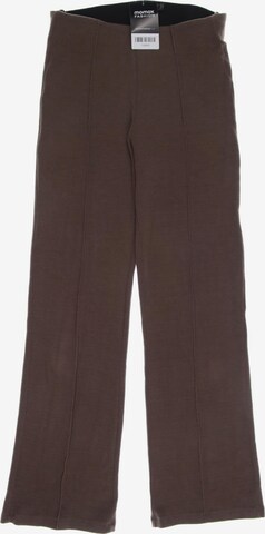 SOAKED IN LUXURY Pants in XS in Brown: front