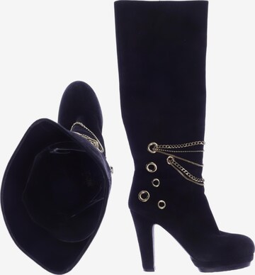 Love Moschino Dress Boots in 37,5 in Black: front