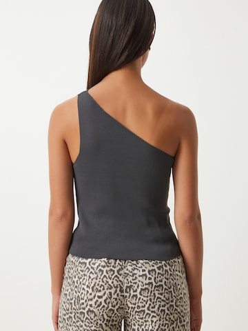 Tops en tricot Happiness İstanbul en gris