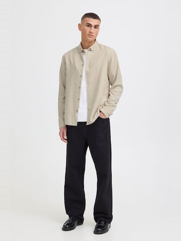 Regular fit Camicia 'Pete' di !Solid in beige: frontale