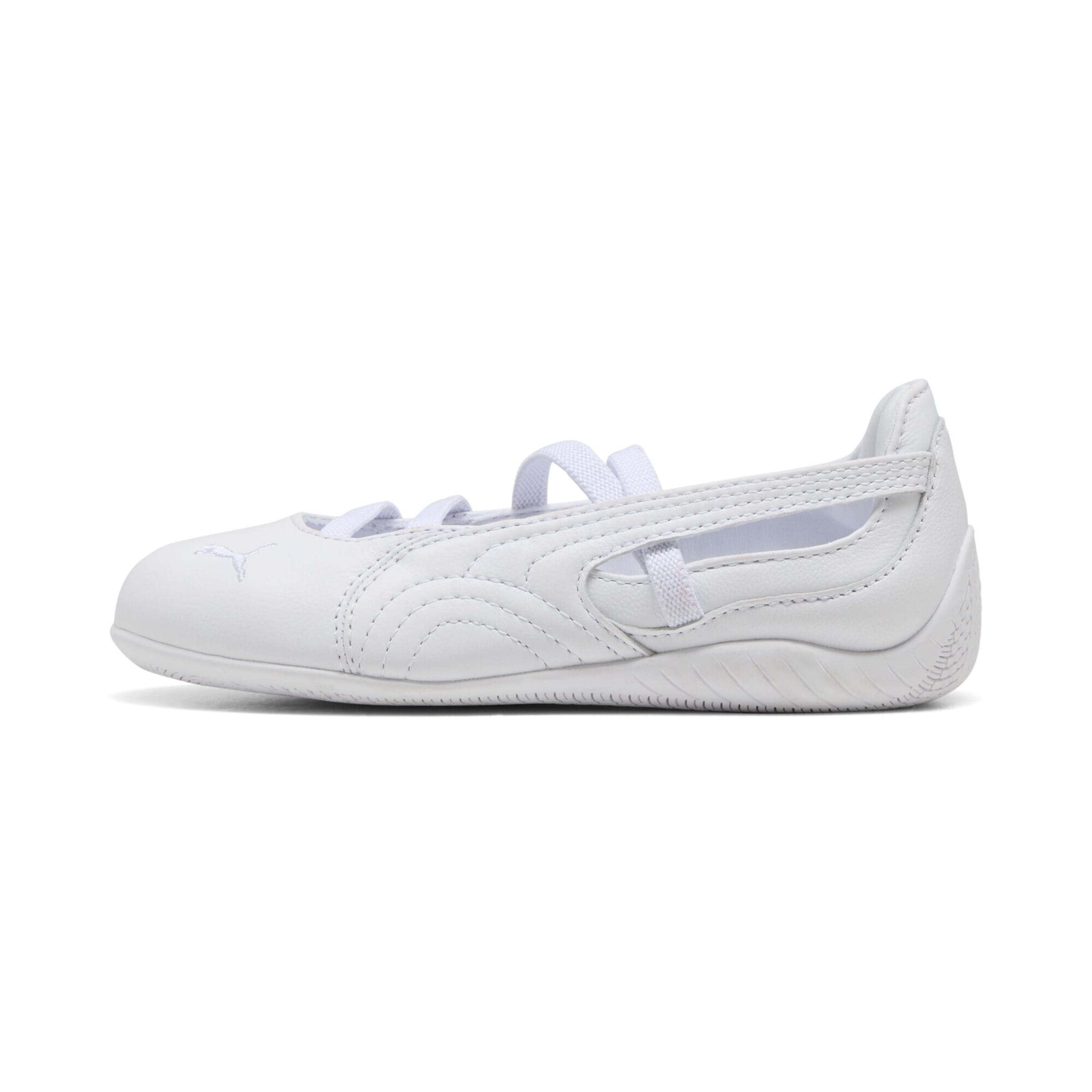 Baskets PUMA en blanc : devant