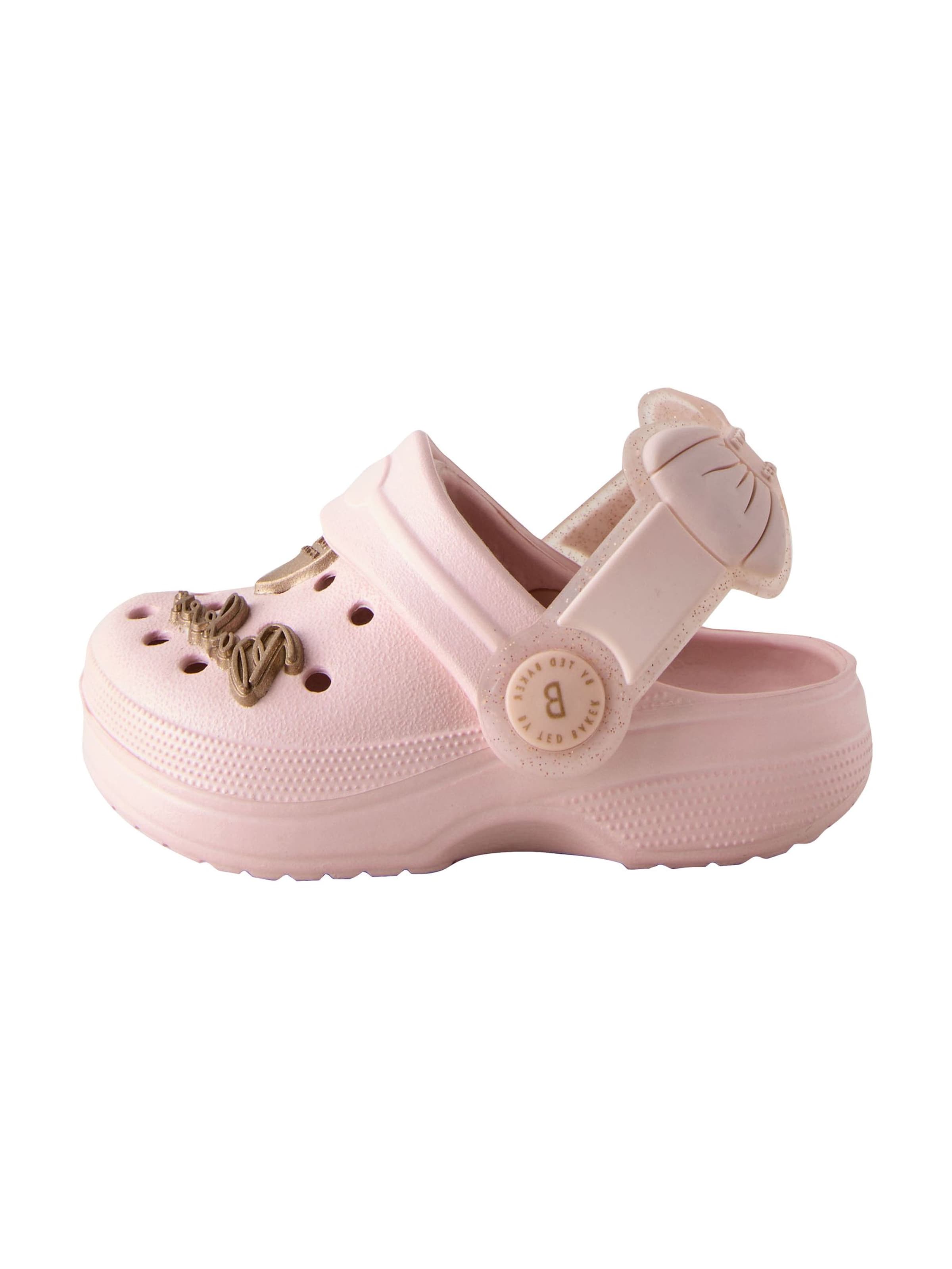 Baker by Ted Baker - Sapato de primeiros passos em rosa: frente