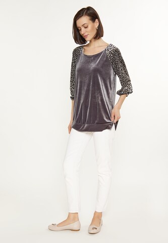 Usha Blouse in Grey