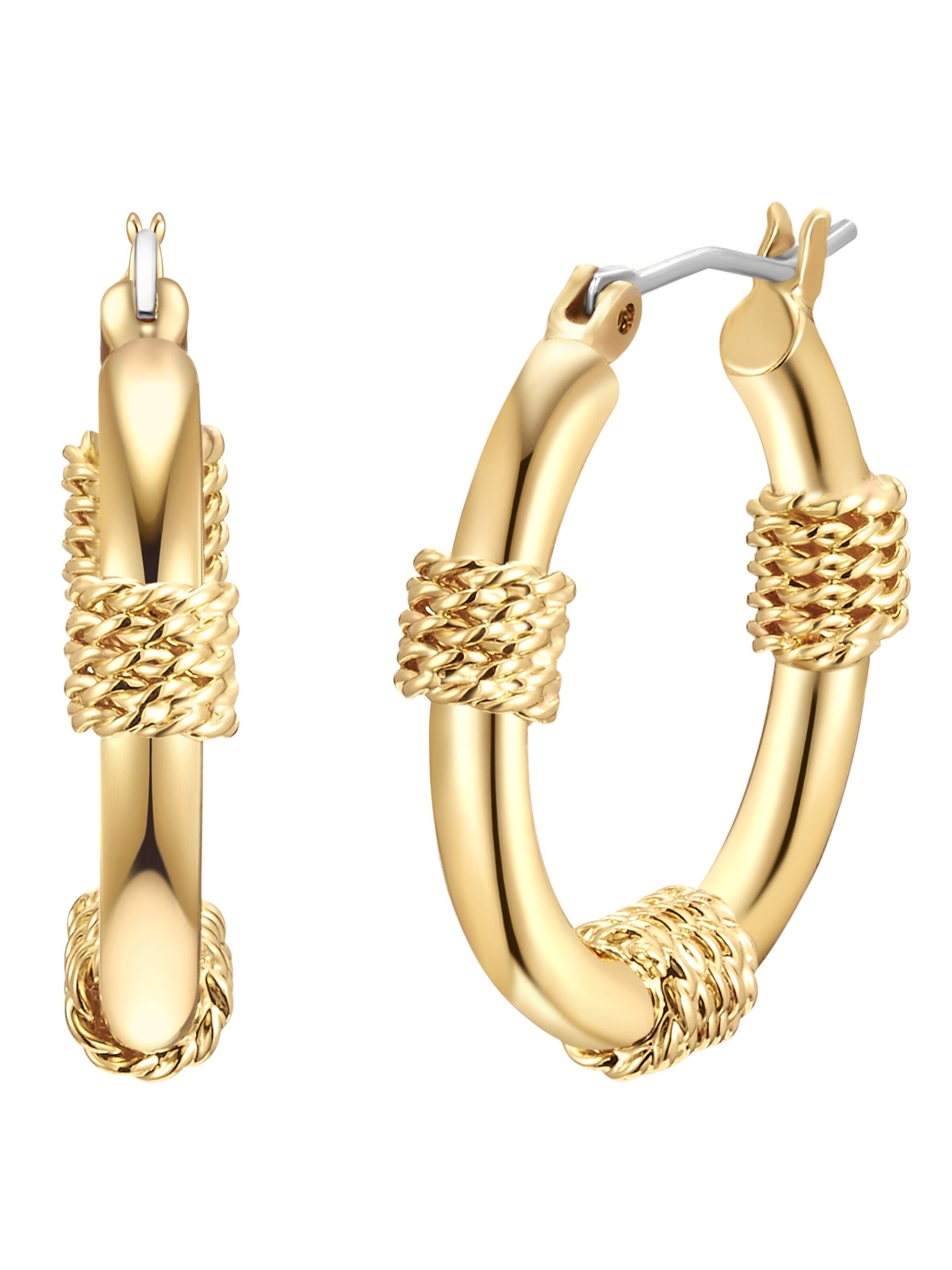 Orecchini di Lulu & Jane in oro: frontale