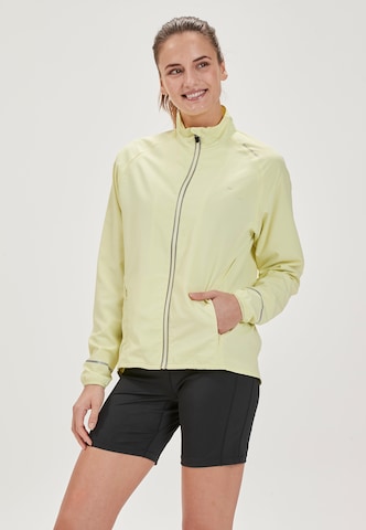 ENDURANCE Athletic Jacket 'Shela' in Green: front