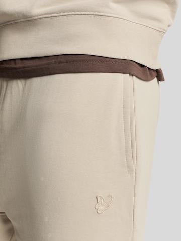 Loosefit Pantalon Lyle & Scott en beige